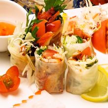 Goi cuon (fresh spring rolls)