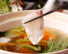 Seafood shabu-shabu