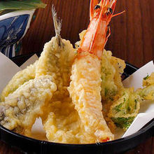 Assorted tempura