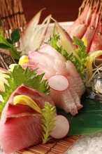 Assorted sashimi