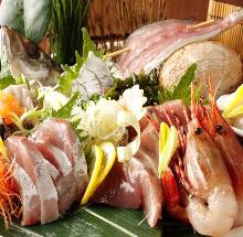 Assorted sashimi of the day, 7 kinds