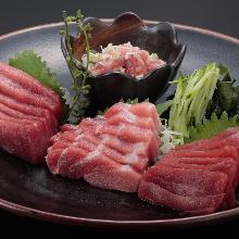 Assorted Wild Bluefin Tuna Sashimi