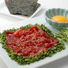 Chopped Wild Bluefin Tuna Seasoned With Korean Sauce