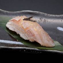  Young Red Snapper with marinated kelp