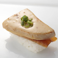 Foie gras sushi
