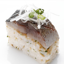 Mackerel rod-shaped sushi