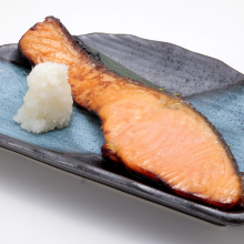 Grilled Miso-Marinated Coho Salmon