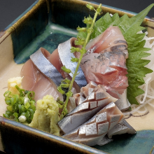 3 Kinds of Silver-Skinned Fish Sashimi