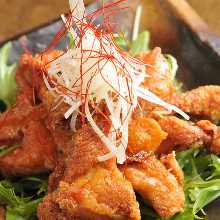 Fried Chicken with Japanese Sauce