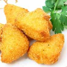 Fried camembert cheese