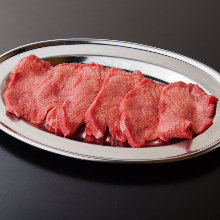 Premium grilled tongue seasoned with salt