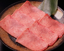 Extra premium grilled tongue seasoned with salt