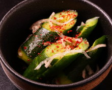 Cucumber kimchi