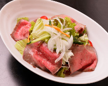 Roast beef salad