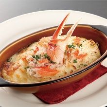 Crab gratin