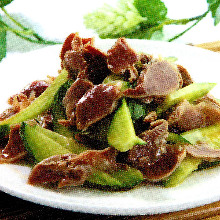 Chilled chicken gizzard