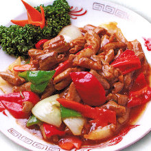 Stir-fried offal