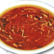 Shark fin soup