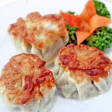 Garlic chive gyoza