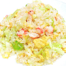 Fried rice with crab