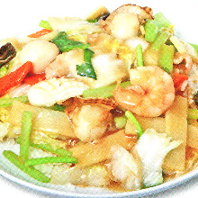 Stir-fried gomoku vegetables