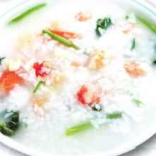 Seafood porridge