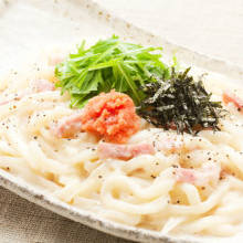 A bowl of chilled udon