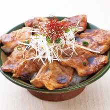 Pork rice bowl