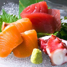 Assorted sashimi, 3 kinds