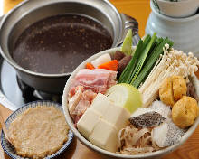 Soy sauce chanko hotpot