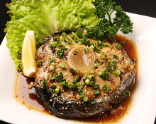 Tuna's tail steak