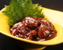 Firefly squid pickled in soy sauce