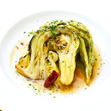 Anchovy and cabbage