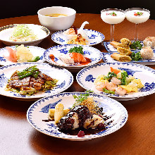 3,240 JPY Course (8 Items) 3,240 JPY Course (8 Items)