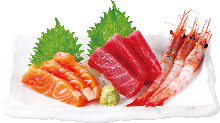 Assorted sashimi, 3 kinds