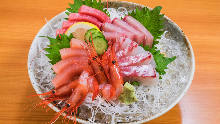 Assorted sashimi, 5 kinds