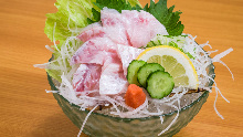 Rosy seabass (sashimi)