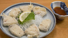 Sardine tempura
