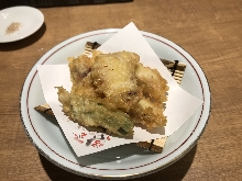 Octopus tempura