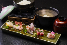 Assorted Sashimi on Rice Bowl "Kaisen-don"