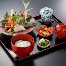 Sashimi meal set