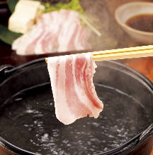 Pork shabu-shabu