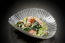 Caesar salad with seafood