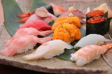 Assorted nigiri sushi