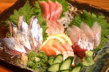 Assorted sashimi, 5 kinds