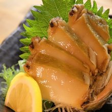 Abalone sashimi