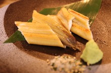 Grilled conger eel Shirayaki