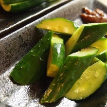 Cucumber with nanban miso