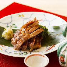 Grilled pork with Saikyo miso