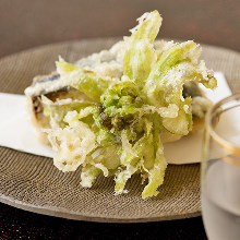 Wild vegetable tempura